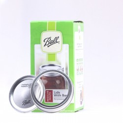 Ball Mason REGULAR Mouth Jar Lids and Bands Preserving Canning- Box of 12 ETA AUGUST 2023