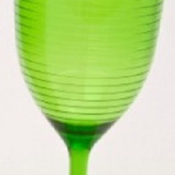 Acrylic Wine Glasses Green