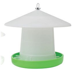 Hanging Poultry Feeder with Cover - Crown Suspension 5kg