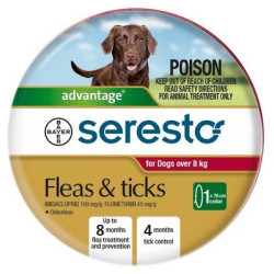 Seresto Flea Tick Collar for dogs over 8kg