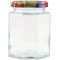 190ml Octagonal Rex Jars with Fruit Pattern Lids - 12 jars - 2 packs of 6