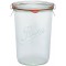 1 x 850ml Weck Rex Tapered Jar Complete  - R01850