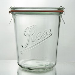 .5 Liter Bormioli Rocco Fido Italian Glass Facet Storage Canning Jars 