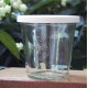 1 x 290ml Tapered Preserving Jar (Tall) with WHITE STORAGE LID