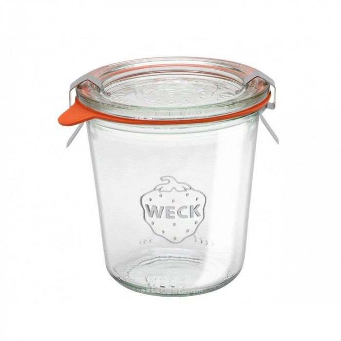 1 x 290ml Tapered Preserving Jar (Tall) Complete -900 Weck 