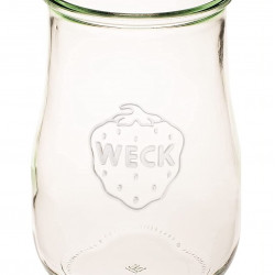 1 x 1750ml Tulip Jar JAR ONLY (No lid, seal or clips)