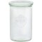 1 x 1.5 Litre Cylinder Jar JAR ONLY (no lid, seals or clips)