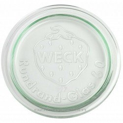 Small Glass Lid For Weck Rex Canning and Preserving Jar