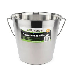 Quality Stainless Steel Milking Bucket  9 litre