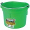 Plastic Bucket Flat Back 8L GREEN