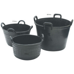 Feed Tub Recycled Rubber 37 litre
