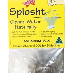 Splosht Aquarium Pack Natural Water Cleaner 