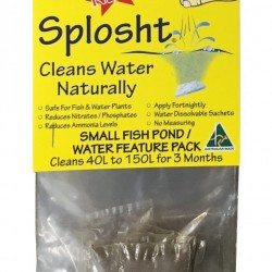 Splosht Small Fishpond / Water Feature Natural Water Cleaner