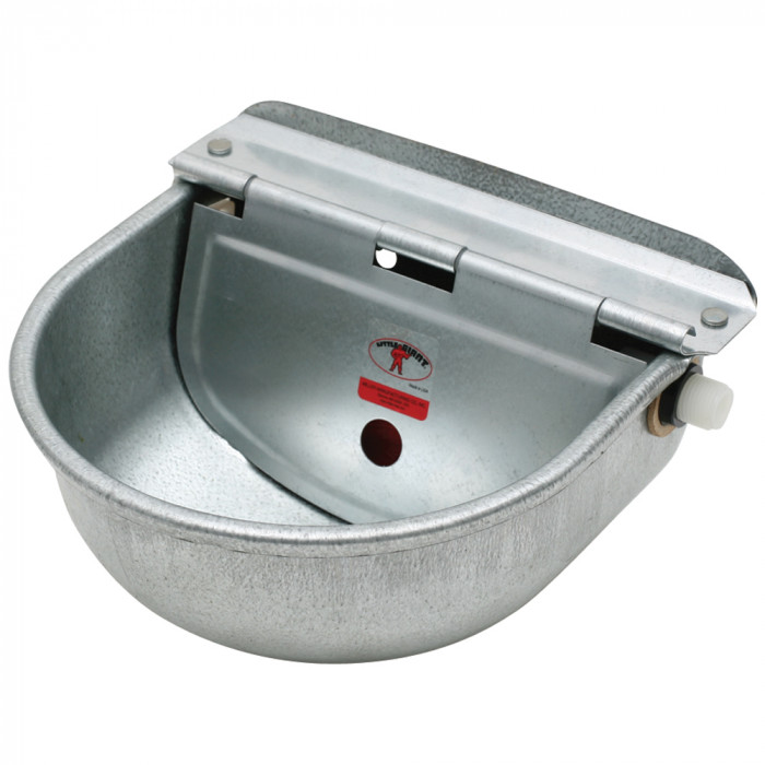 Water Bowl Little Giant Galvanised 4.2L Bowl