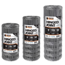 Hinged Joint Heavy Duty Galvanised Wire 200m roll