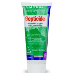Virbac Septicide Antiseptic Cream with Insecticide for Horses and Dogs 100g