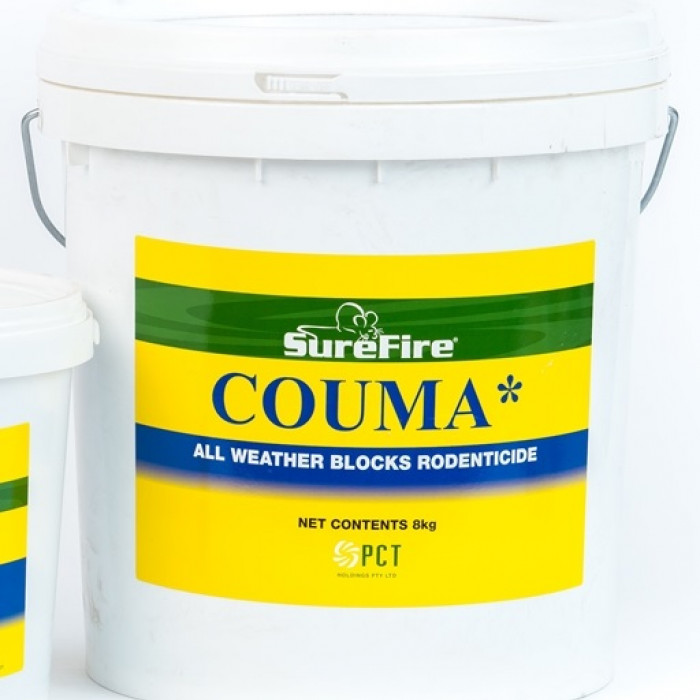 Couma All Weather Rodenticide Rat Mice Poison Blocks 8kg
