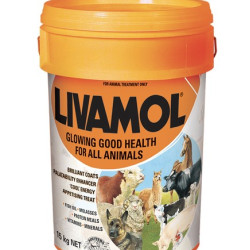 Livamol 15kg Bucket Livestock and Animal Coat Conditioner