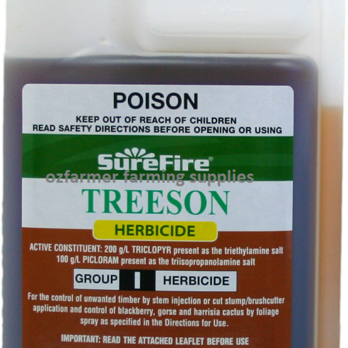 1 LITRE BOTTLE Surefire Treeson 200g/L Triclopyr Herbicide (equivalent to Tordon)