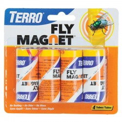 Terro Fly Magnet Sticky Fly Paper Trap - 4 Pack