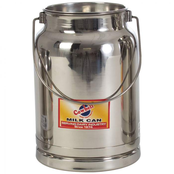 5 litre Milk Billy Can with push on lid