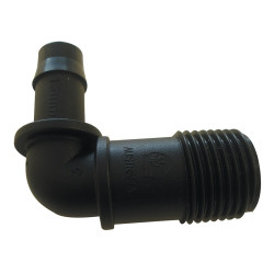 Philmac 25mm Elbow with 1/2" Male BSP fitting