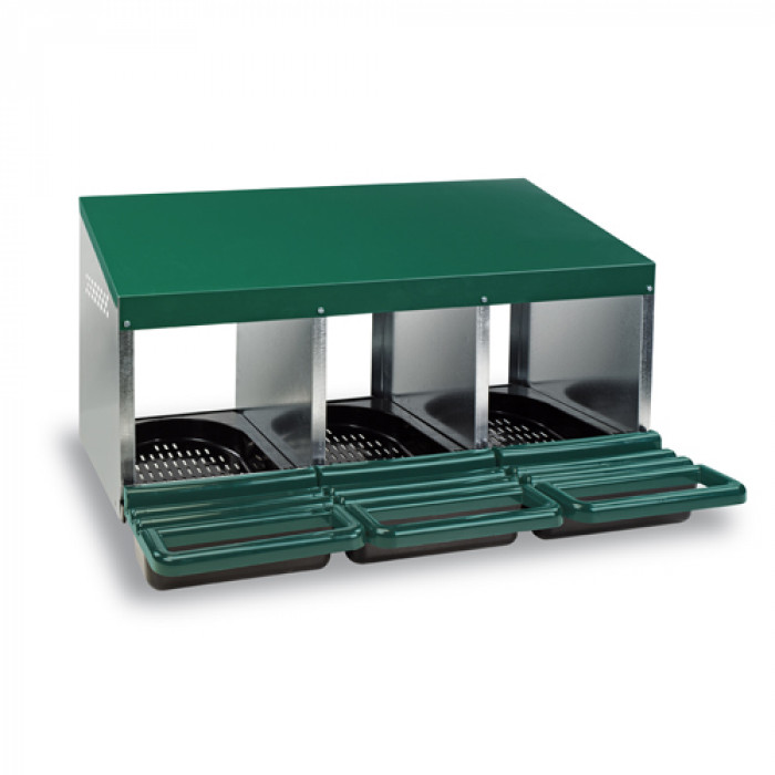Poultry Nesting Box Metal Rollaway