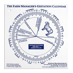 Gestation Calendar Sheep Ewes Lambing