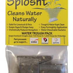 Splosht Water Trough Pack Natural Water Cleaner