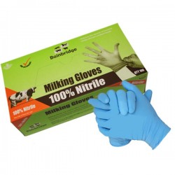 Nitrile Milking Gloves Large