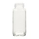Bell 8oz Dairy French Square Bottles with metal lids - Case of 84