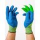 Honey Badger Digging Gloves Latex Unisex Blue Large 9