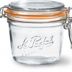 6 x 350ml Le Parfait TERRINE jar with seal 