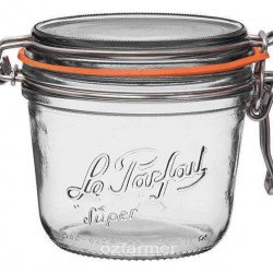 6 x 500ml Le Parfait TERRINE jar with seal 