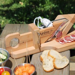 Classic Guillotine Sausage Slicer Perfect Aperitifs Made in France