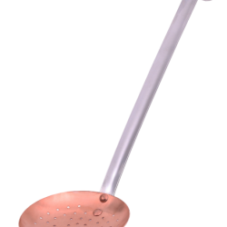 Copper Skimmer Draining Spoon Ideal for Jam Making