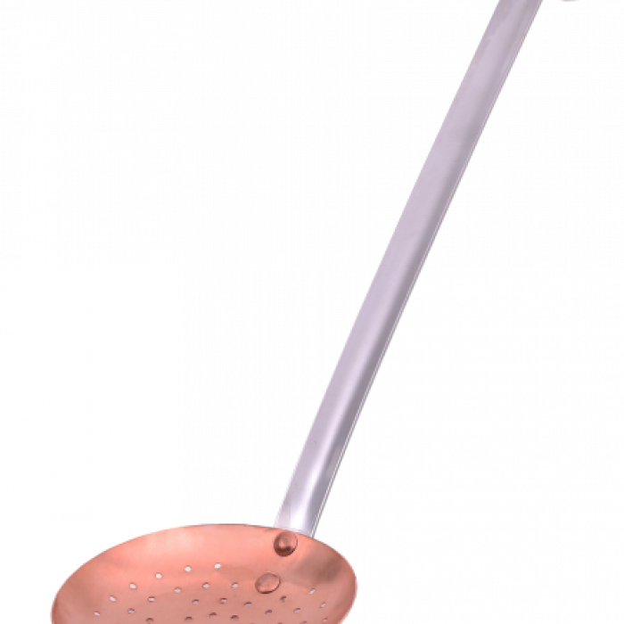 Copper Skimmer Draining Spoon Ideal for Jam Making