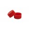 24mm Matt Plastic Lid with Liner Red suits Woozy Bottles
