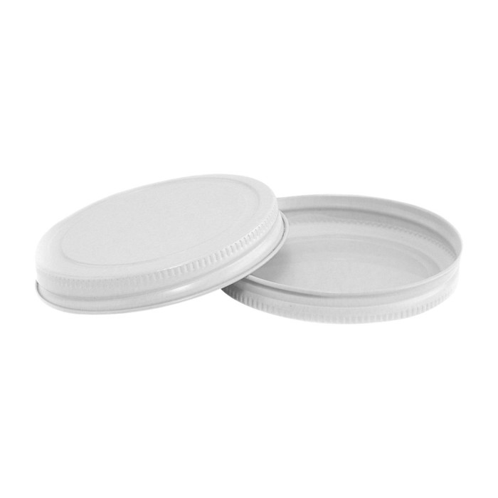 Lid One Piece REGULAR Mouth 70mm WHITE