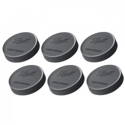 Ball WIDE Mouth Leak-Proof Storage Lids Pack of 6