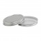 Lid One Piece 70mm 70/400 Shallow Lid SILVER