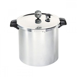 Presto 2023 Model 23 Quart / 21 Litre Pressure Canner WITH Stainless Steel Base and includes Bonus 3 Piece Regulator FREE SHIPPING TO PHYSICAL ADDRESS
