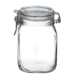 1 litre Swing Top Preserving Jar Bormioli Rocco Fido 