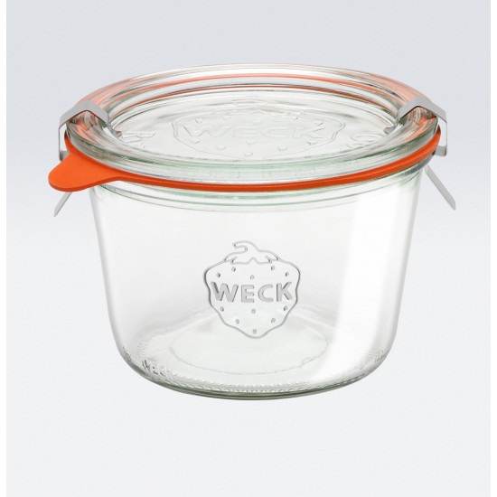 1 x 370ml Tapered Jar Complete - 741 WECK