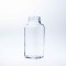 1 x 8oz Dairy French Square Graduated Glass Bottle Bell SINGLE with Metal Lid