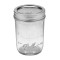 1 x Half Pint REGULAR Mouth Jar with Lid Ball Mason SINGLE