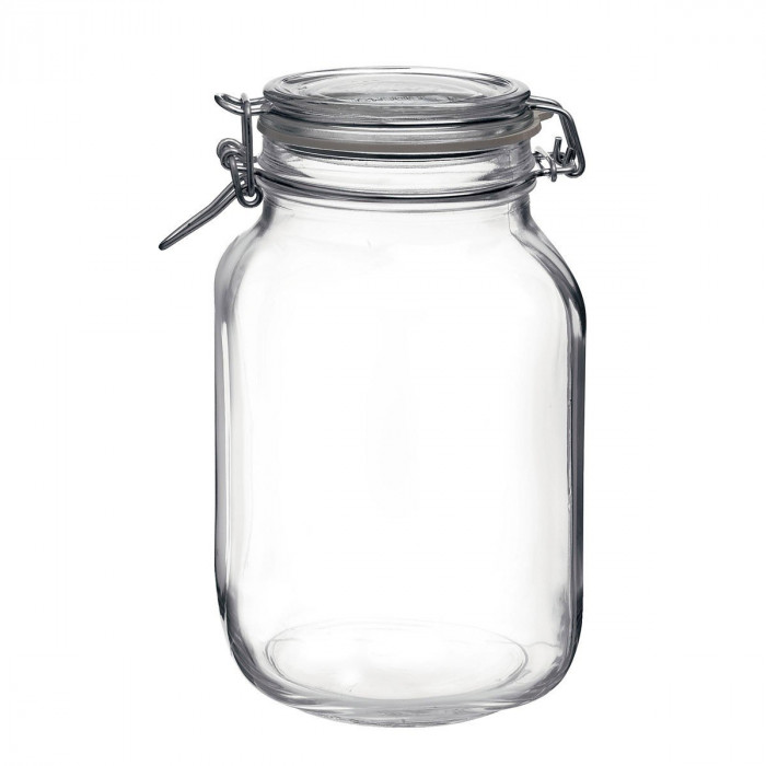 2 litre Bormioli Rocco Fido Swing Top Preserving  Jar