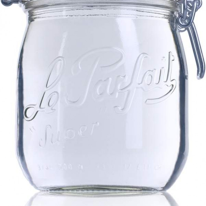 6 x 750ml Le Parfait SUPER jar with seal