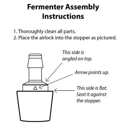 Recap Fermenter Waterless Fermenting Valve Pack of 3