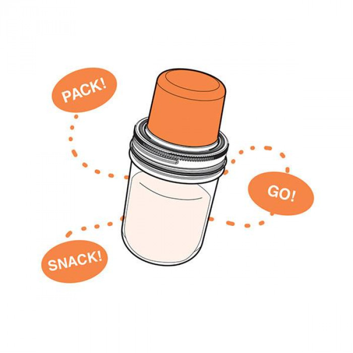 Snack Pack Jar Insert Regular Mouth - Jar not included